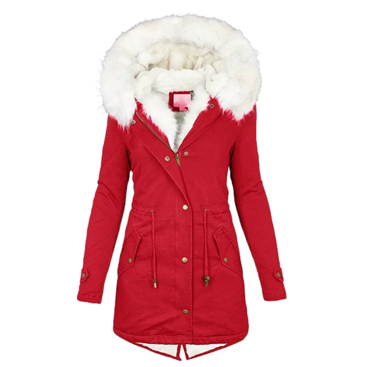 Minna – Manteau d'hiver avec doublure en fausse fourrure
