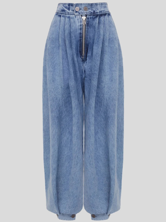 Una | Jeans a palloncino a vita alta