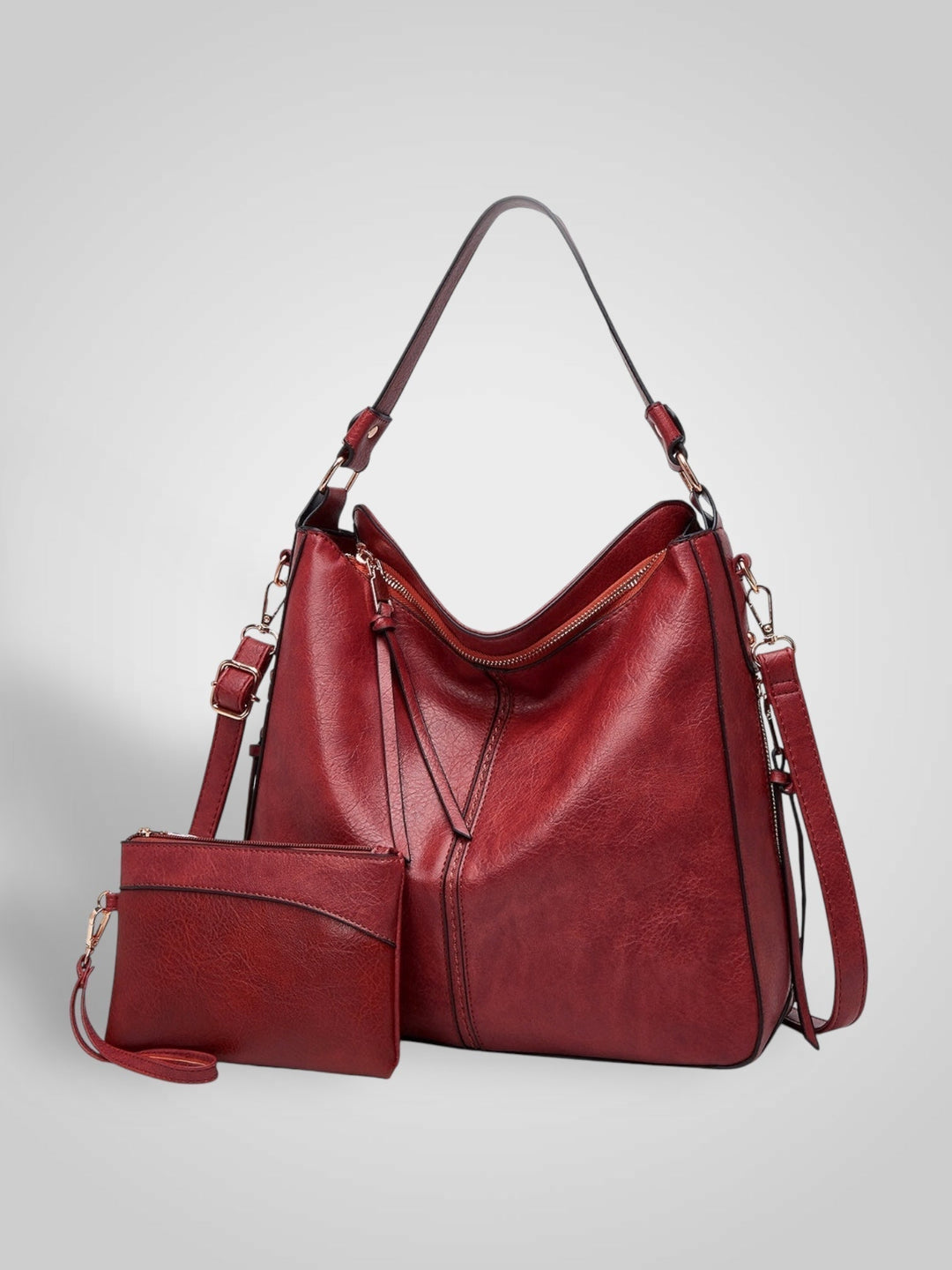 Souf | Borsa Hobo Antifurto in Pelle di Lusso