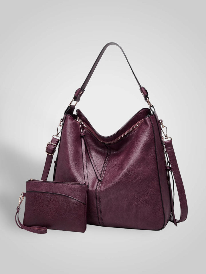 Souf | Borsa Hobo Antifurto in Pelle di Lusso