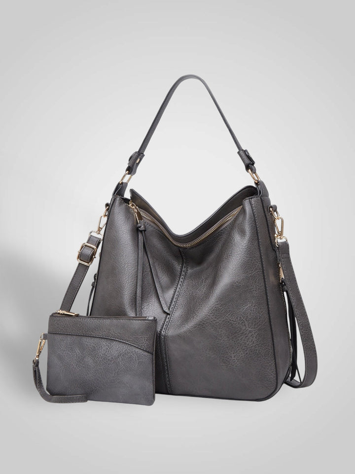 Souf | Borsa Hobo Antifurto in Pelle di Lusso
