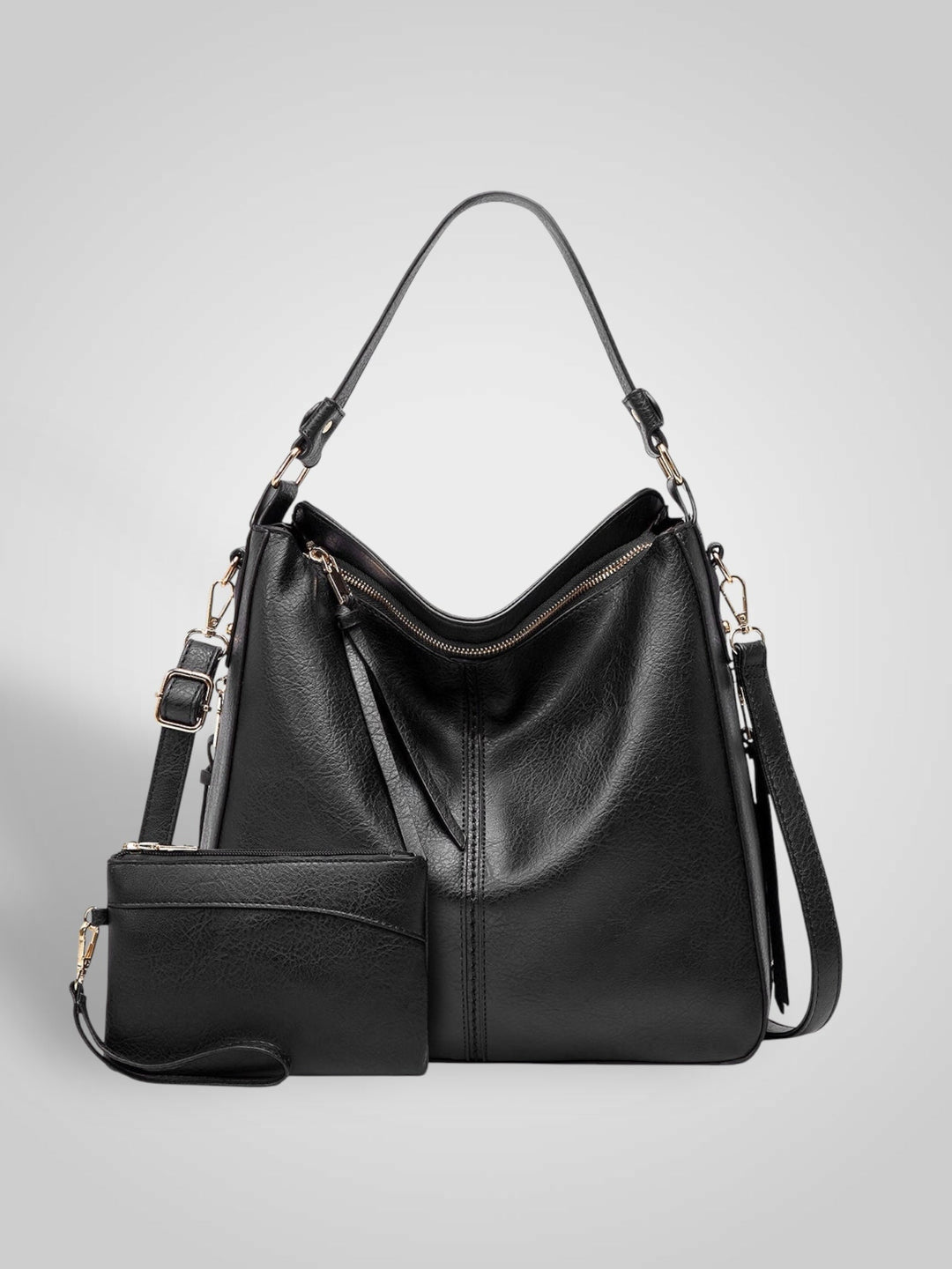 Souf | Borsa Hobo Antifurto in Pelle di Lusso