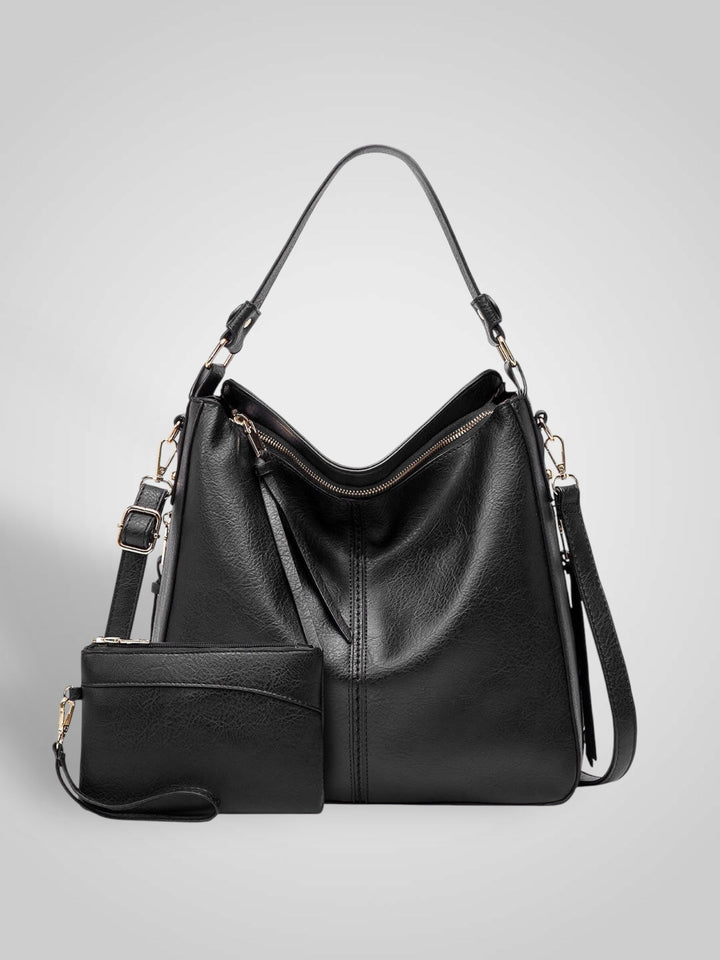 Souf | Borsa Hobo Antifurto in Pelle di Lusso