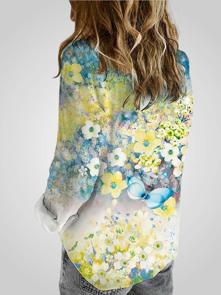Rosalia | Camicetta Boho Floreale