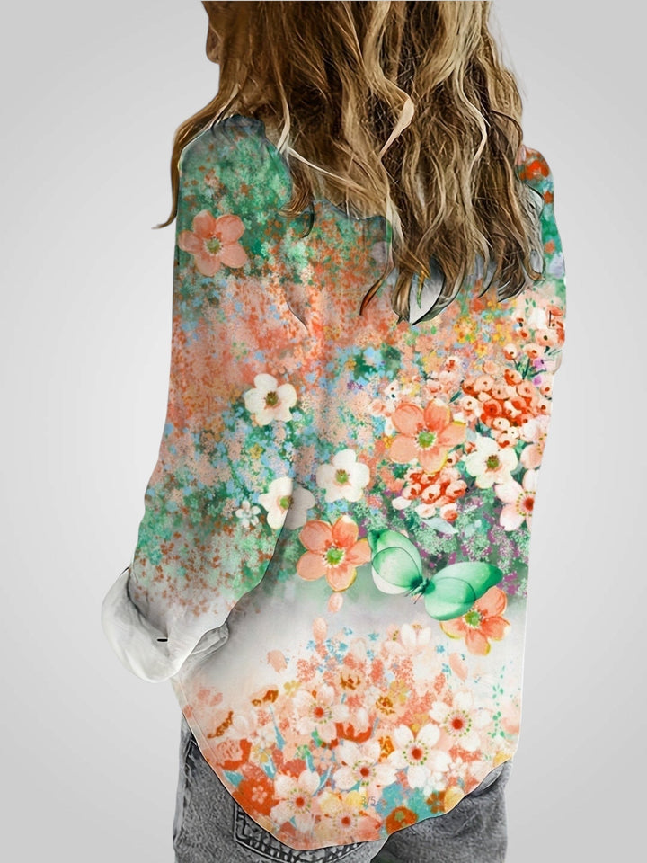 Rosalia | Camicetta Boho Floreale