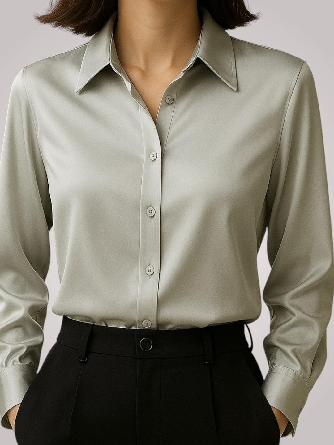 Elvir | Satin Blouse