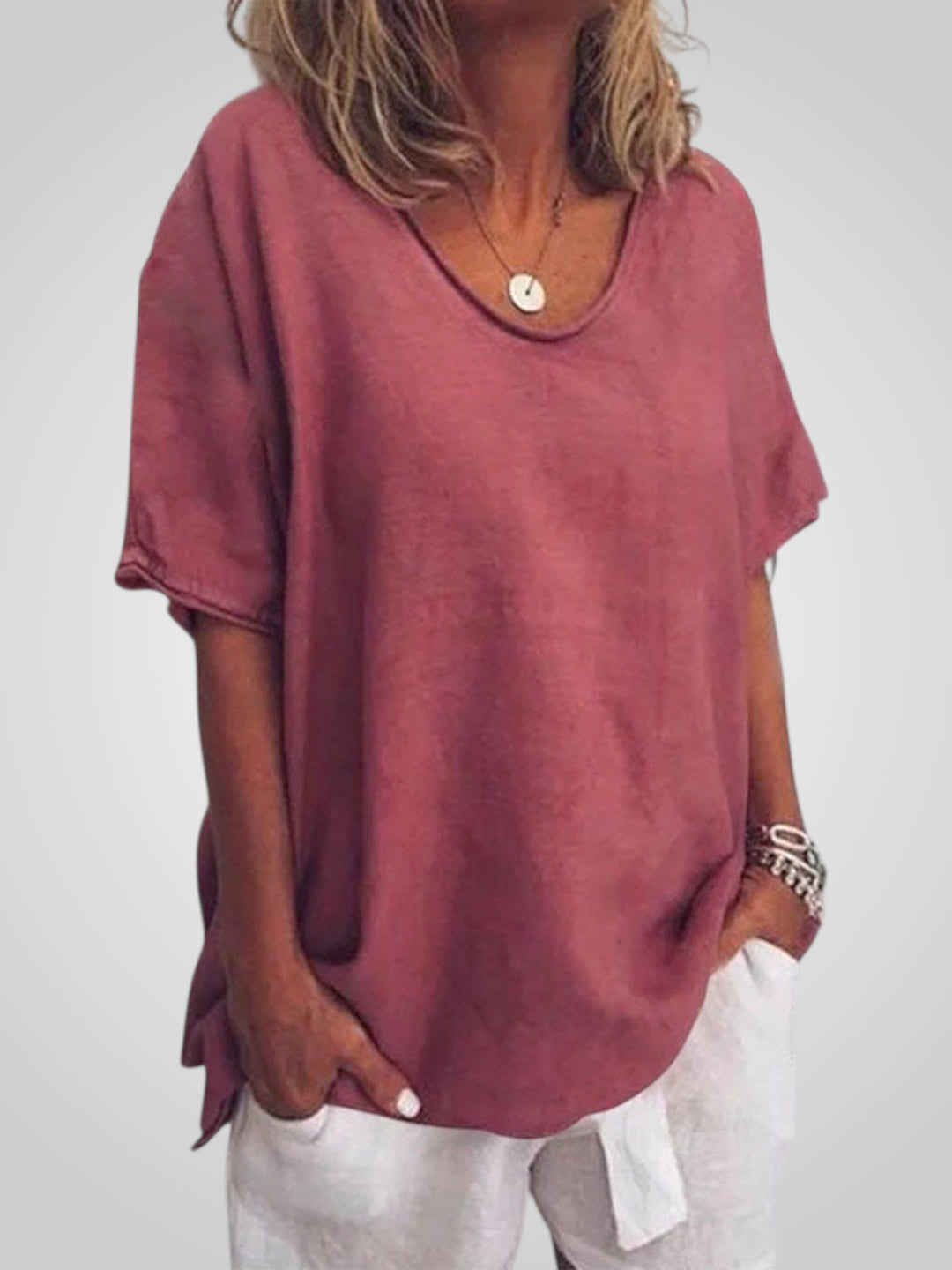 Maureen | Blusa Larga Comoda