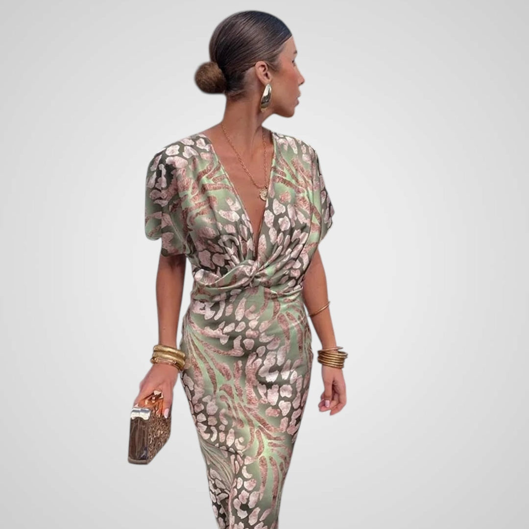 Verity | Abito elegante incrociato