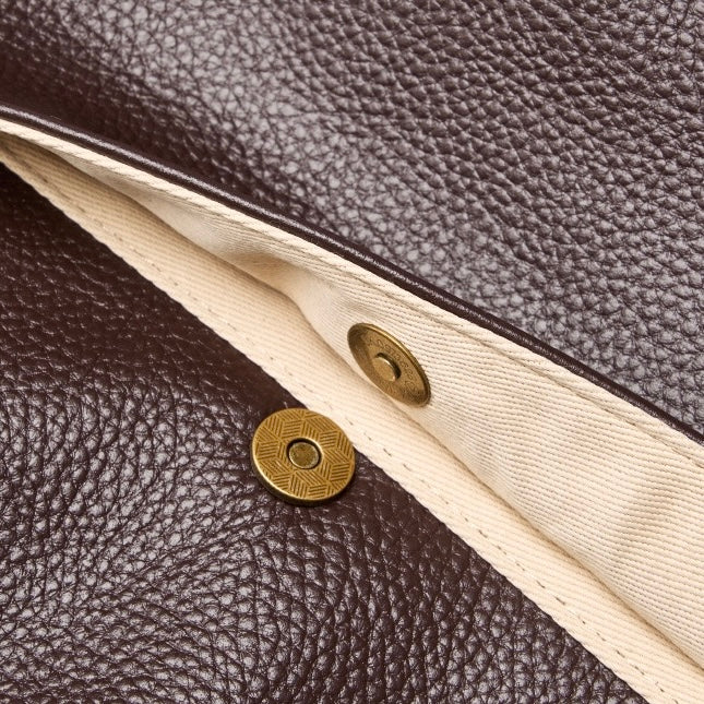 Adriani | Borsa minimalista morbida in vera pelle per tutti i giorni
