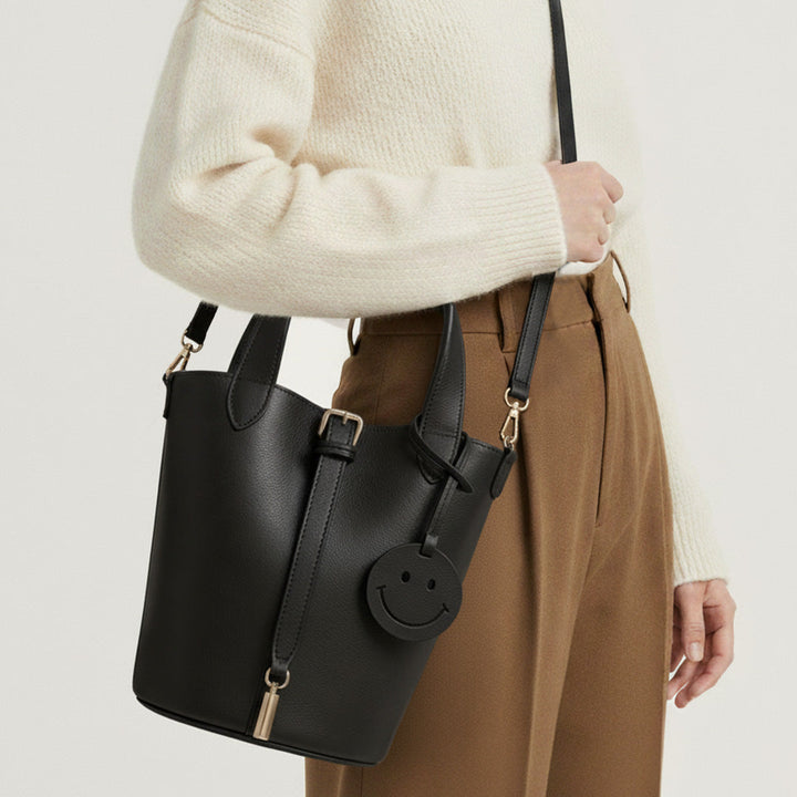 Clara | Borsa Smile in pelle
