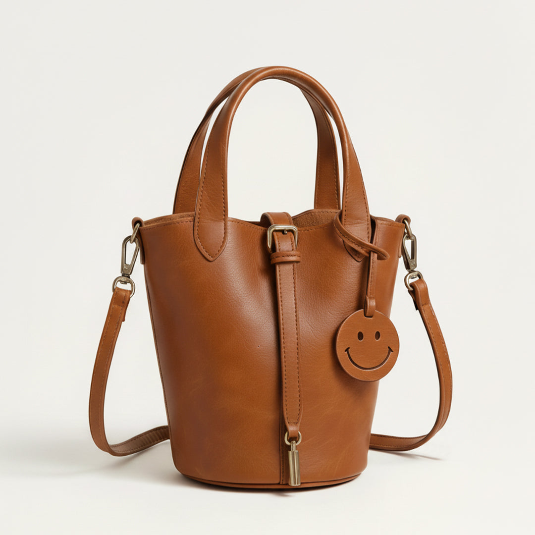 Clara | Borsa Smile in pelle