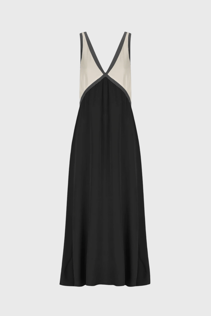 Abito estivo boho Diamond con scollo a V
