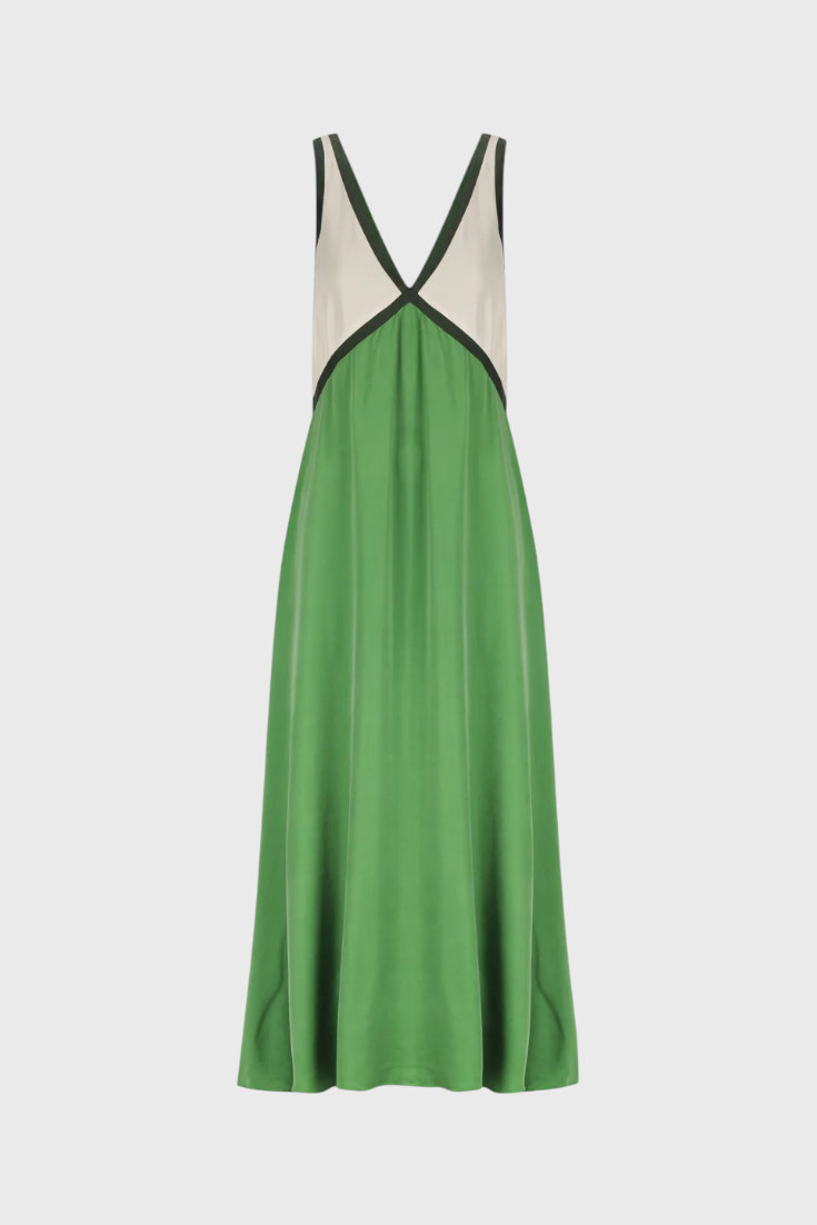 Abito estivo boho Diamond con scollo a V