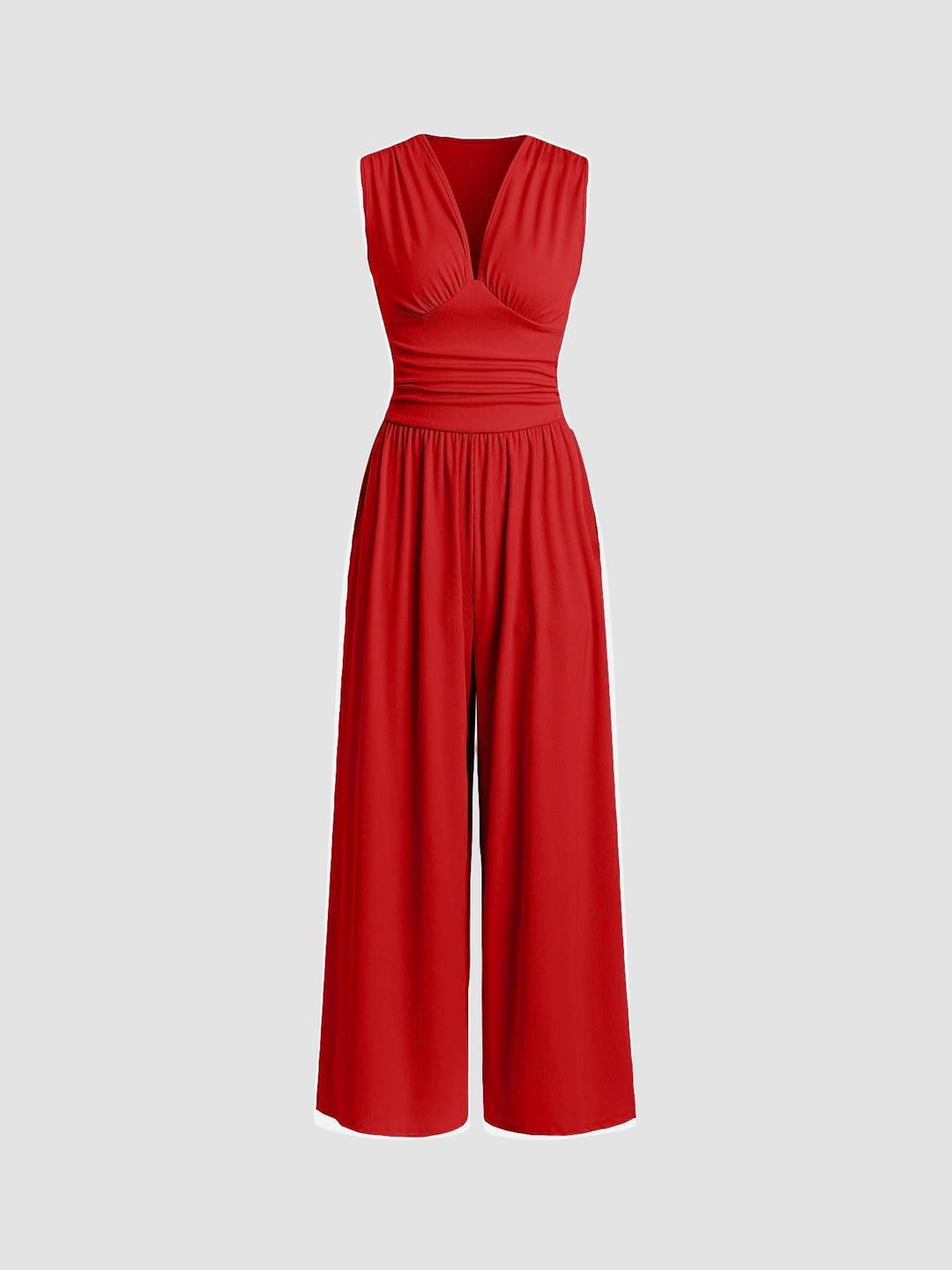 CHARITY – Elegante tuta senza maniche con pantaloni ampi