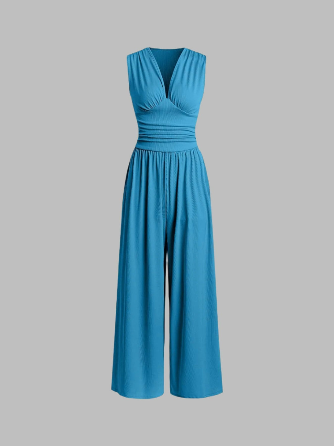 CHARITY – Elegante tuta senza maniche con pantaloni ampi