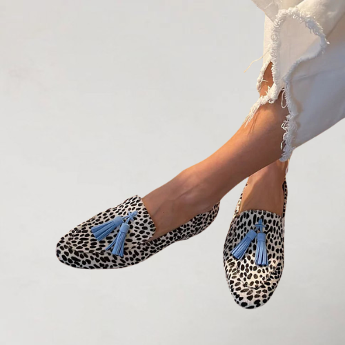 Christel | Mocassino con pois