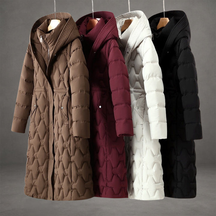 Lizza – Longline Hooded Down Coat