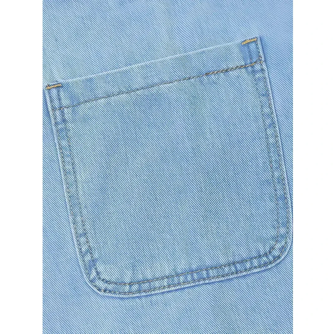Abito Chemisier in Denim Rilassato da Donna | Abito a Trapezio Casual