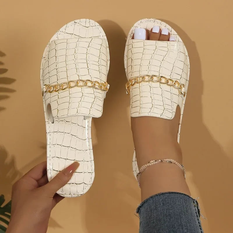 Mira | Infradito Zeppa Luxe da Spiaggia™