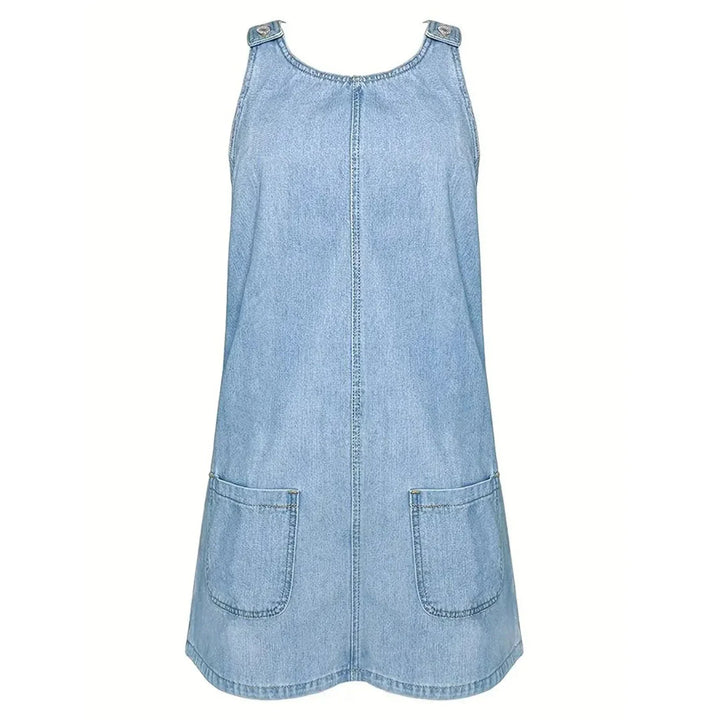 Abito Chemisier in Denim Rilassato da Donna | Abito a Trapezio Casual