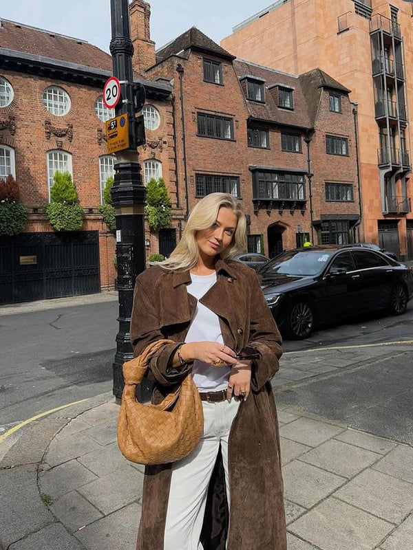 Arizonia – Trench-coat élégant en daim