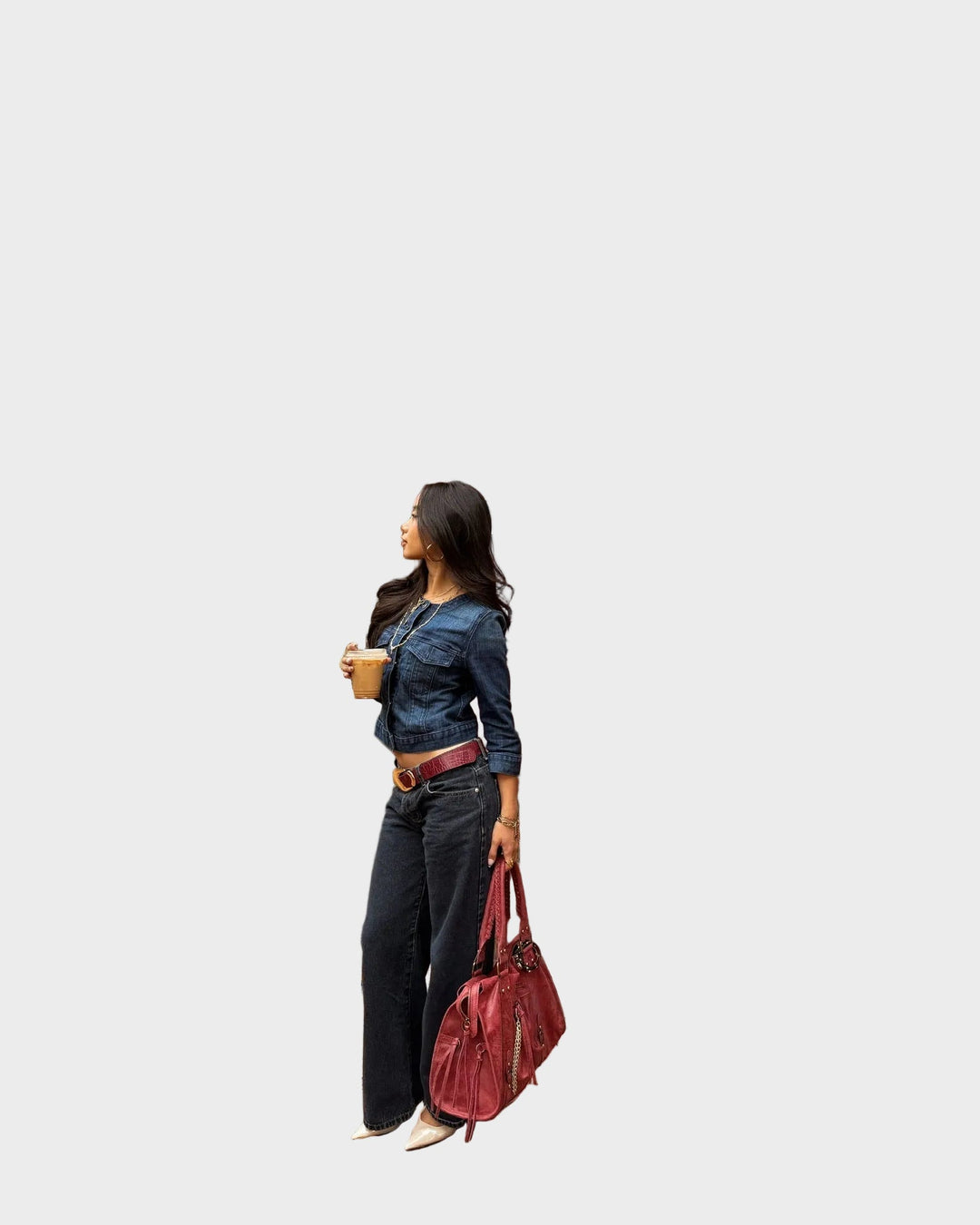 FC4-It girl bag cherry red