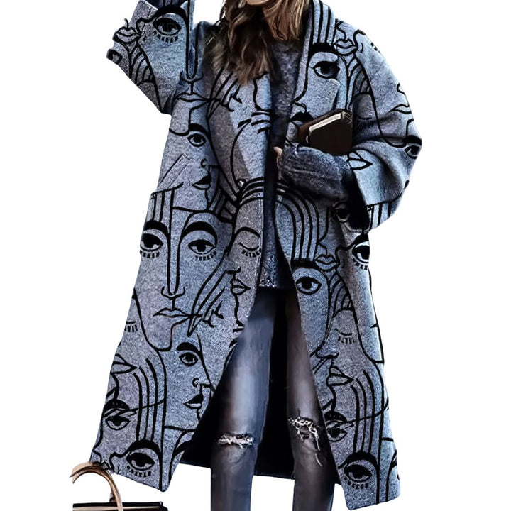 Natallie – Manteau portefeuille oversize pour une élégance sans effort