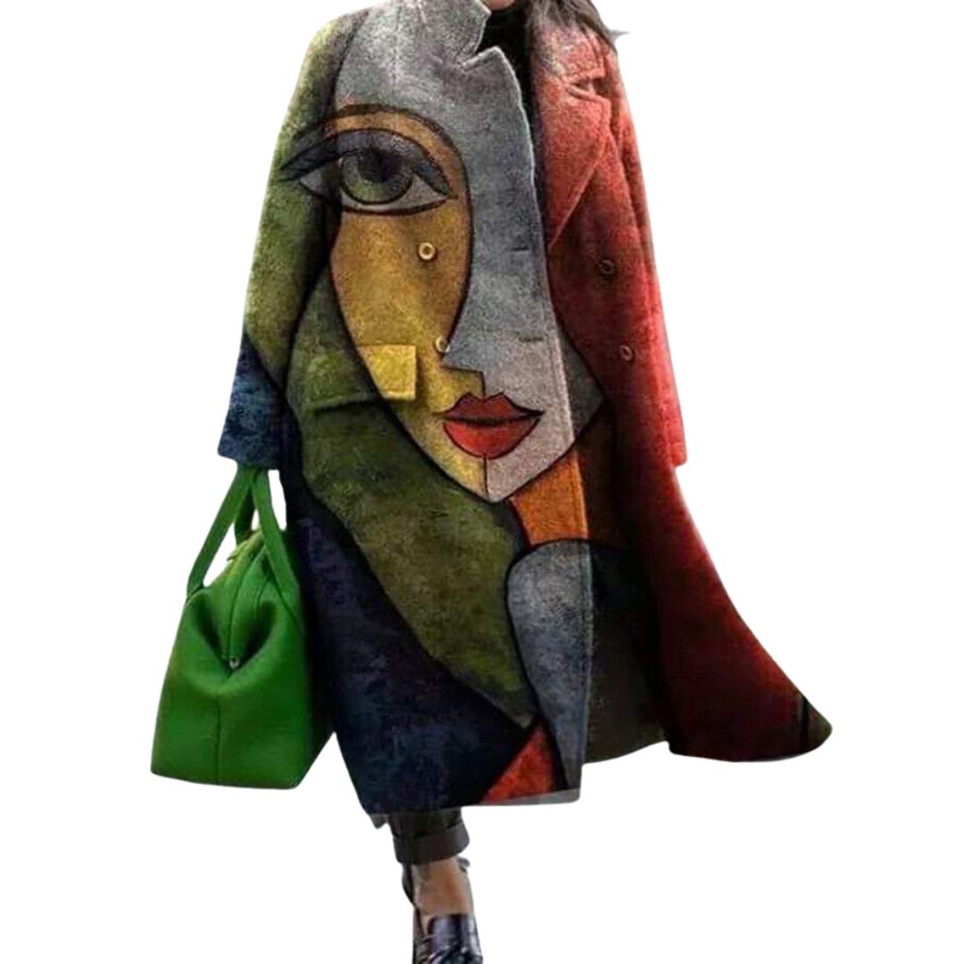 Natallie – Manteau portefeuille oversize pour une élégance sans effort