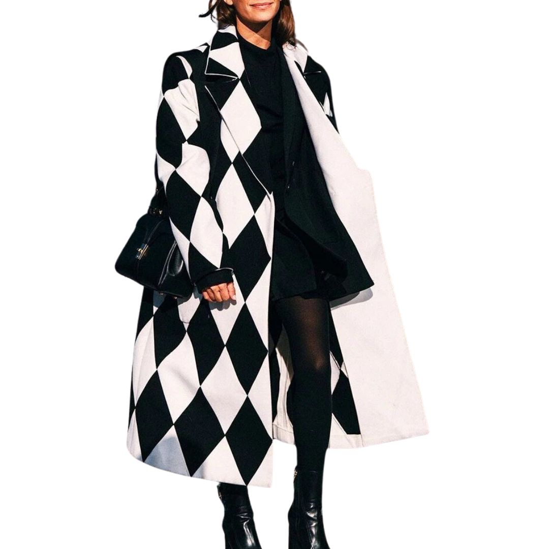 Natallie – Manteau portefeuille oversize pour une élégance sans effort