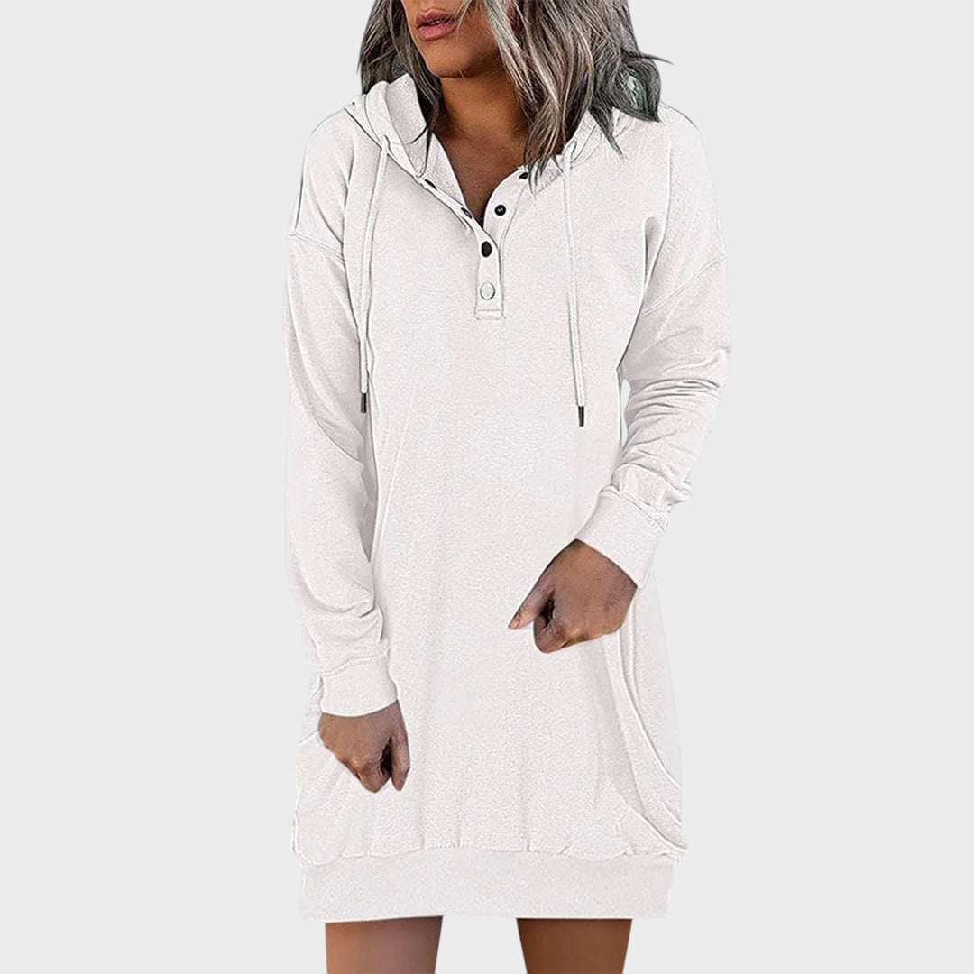 Donna | Abito casual con cappuccio