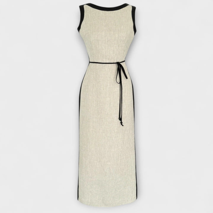 Irène - Robe sans manches élégante