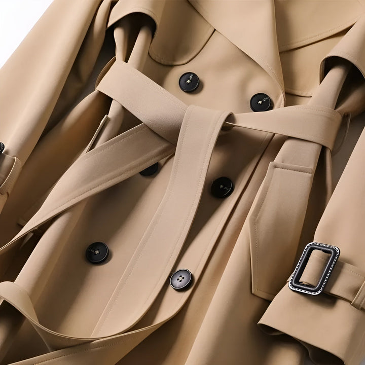 Carmina – Elegante Trench Coat con Cintura