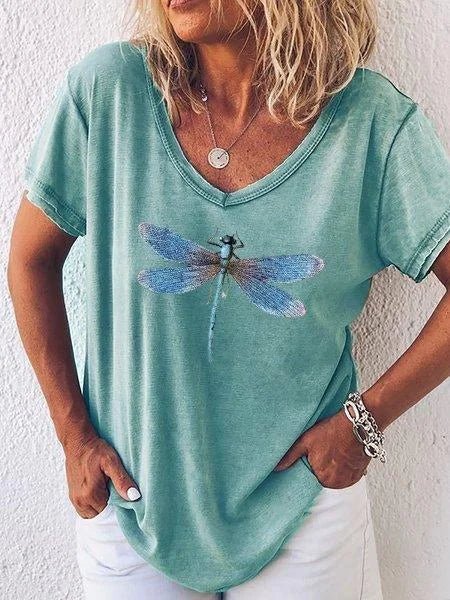 Estelle | T-shirt con scollo a V