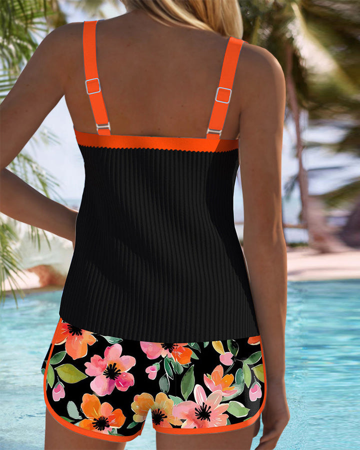 Matilda™ | Due Pezzi Tankini Pantalone da Spiaggia