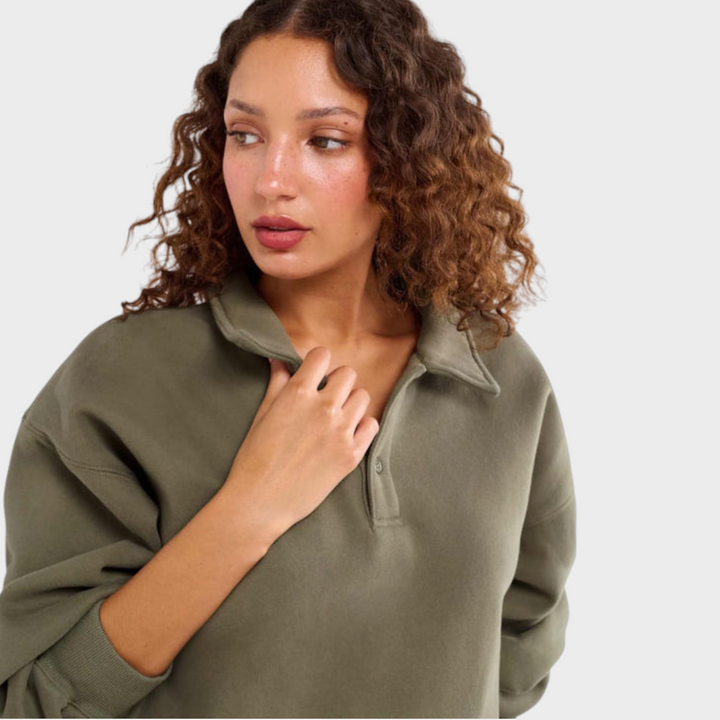 Heidilyn | Felpa con cappuccio aeroporto | Colore tenue