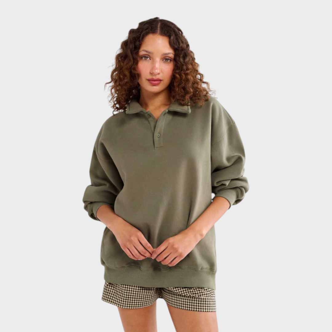 Heidilyn | Felpa con cappuccio aeroporto | Colore tenue