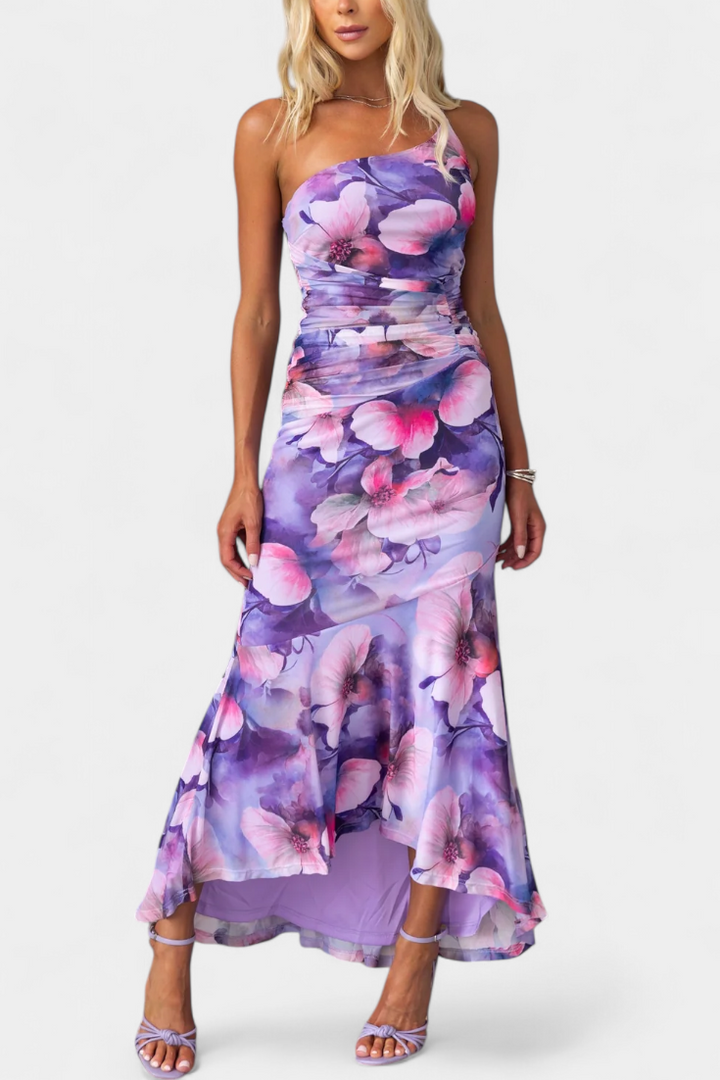 Abigail Long Sleeve Floral Dress