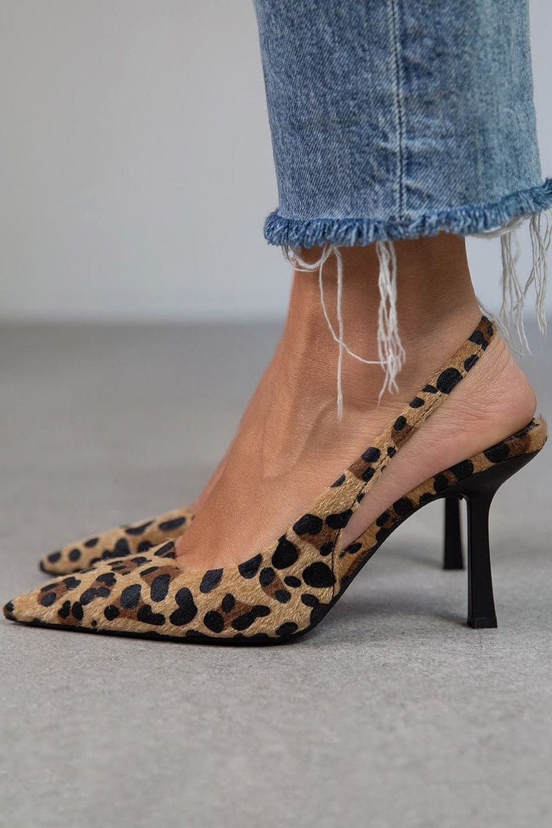 Janelle | Décolleté leopardate