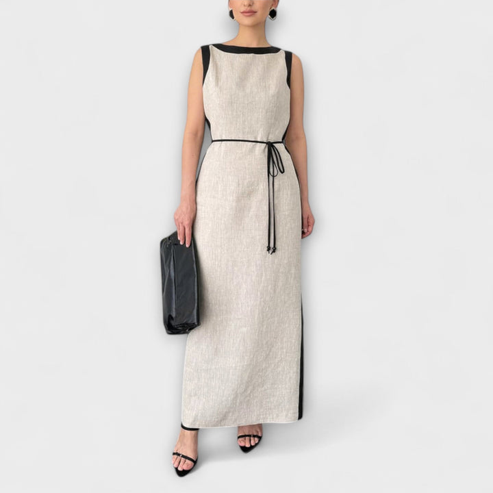 Irène - Robe sans manches élégante