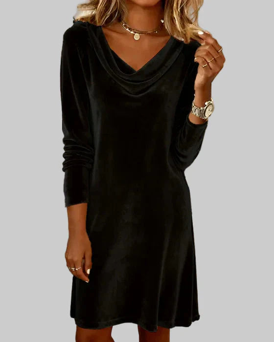 Frosina - Robe ample en velours
