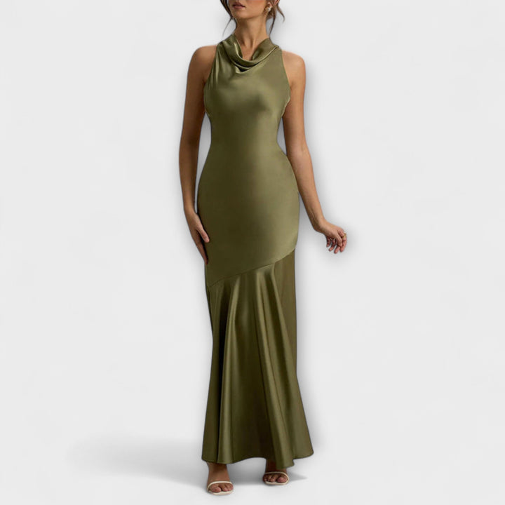 Lennon - Abito Lungo Elegante in Raso