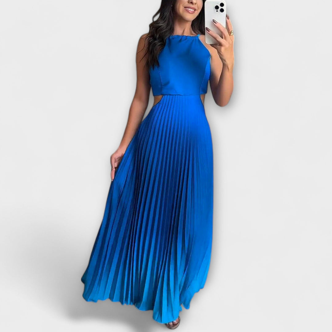 Haven - Abito lungo senza schienale tie-dye elegante