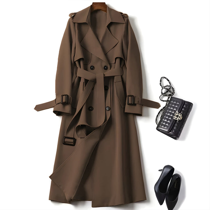 Carmina – Elegante Trench Coat con Cintura