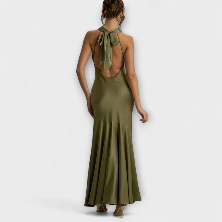 Lennon - Abito Lungo Elegante in Raso