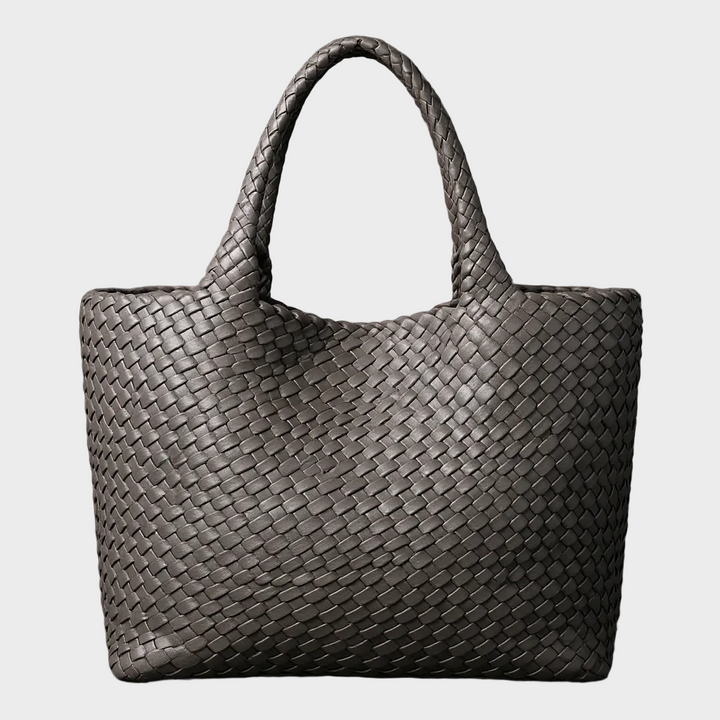 Lana Tote in pelle intrecciata a mano
