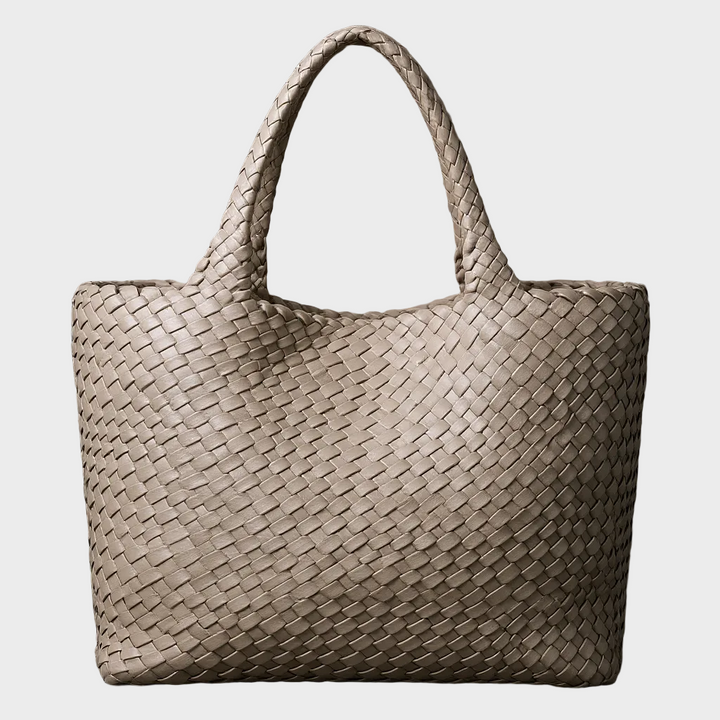 Lana Tote in pelle intrecciata a mano