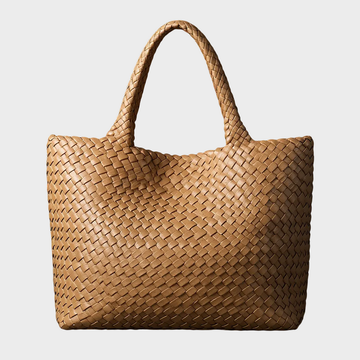 Lana Tote in pelle intrecciata a mano