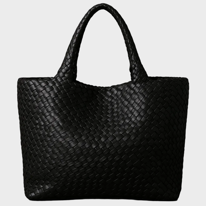 Lana Tote in pelle intrecciata a mano