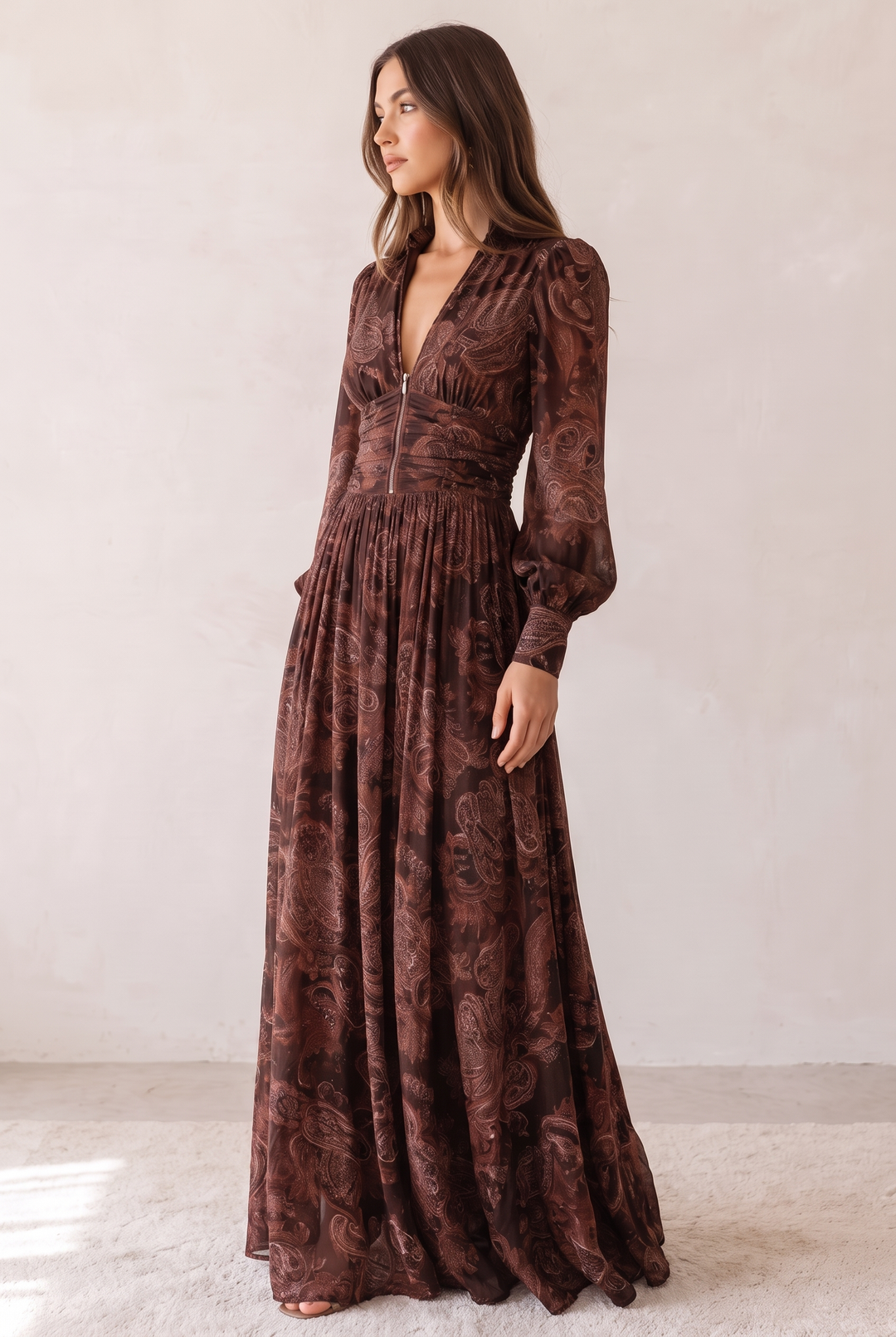 Cloe Vintage Maxi - three-quarter