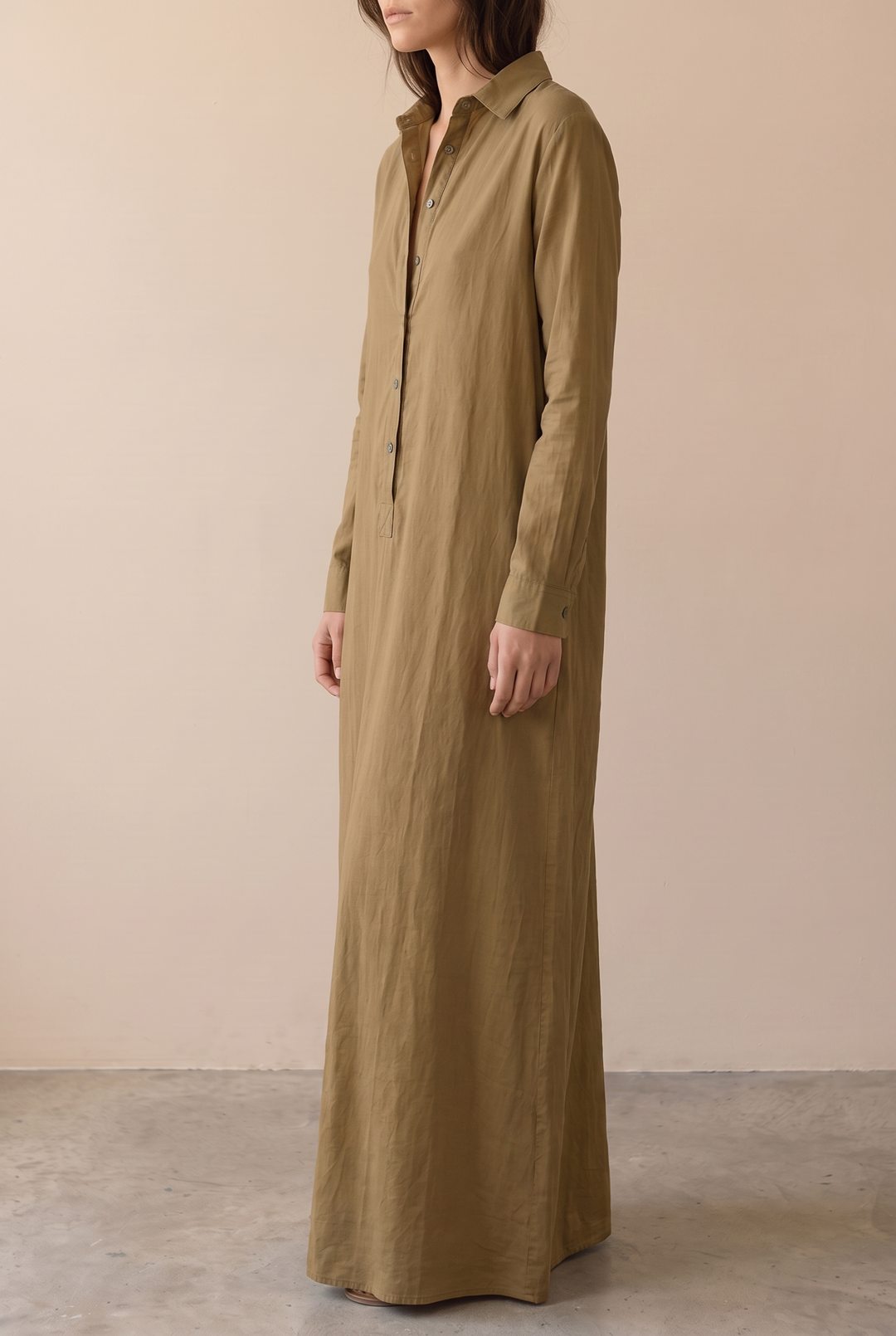 Delilah - Khaki three-quarter